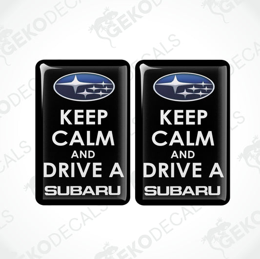 KEEP CALM AND DRIVE A SUBARU