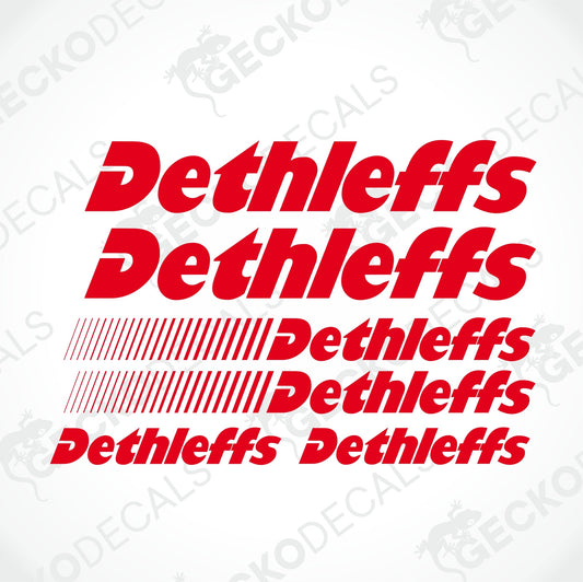 DETHLEFFS CARAVANS LOGO SET