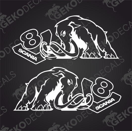 SCANIA MAMMOTH V8