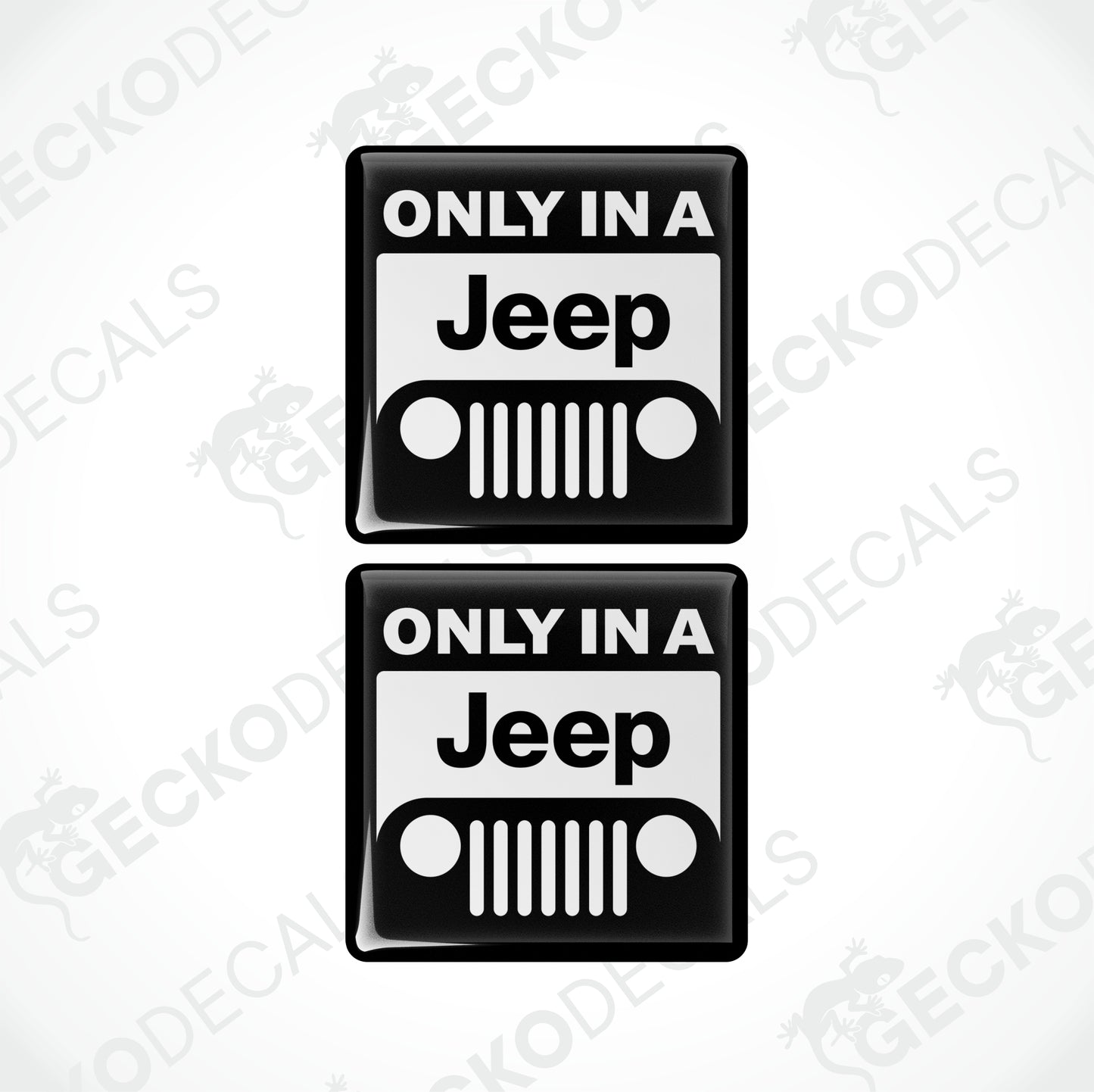 ENDAST I EN JEEP