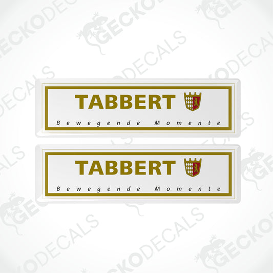 TABBERT BEWEGENDE MOMENTE EPOXY DECALS