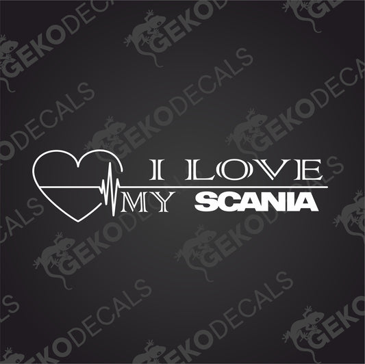 I LOVE MY SCANIA