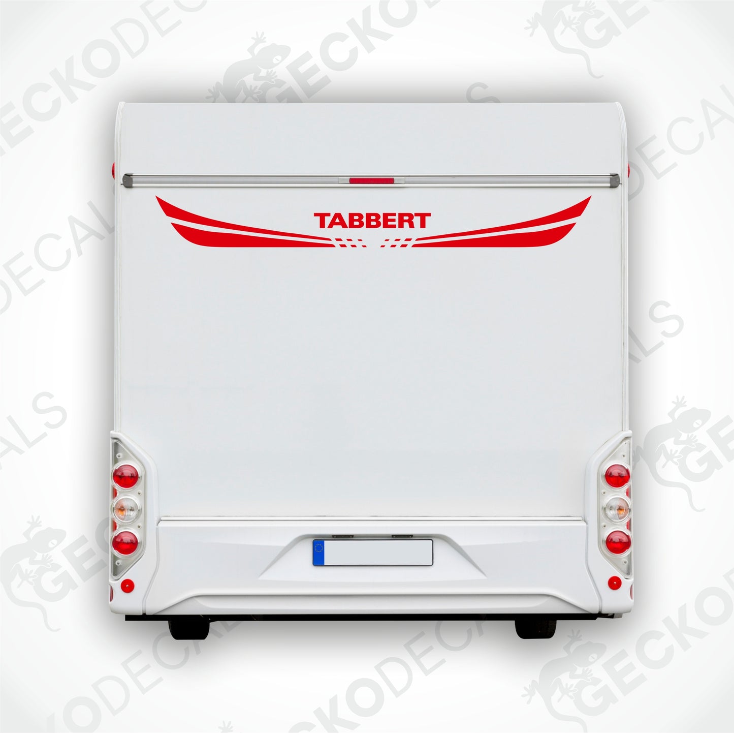 TABBERT STICKER ON THE BACK OF THE PART