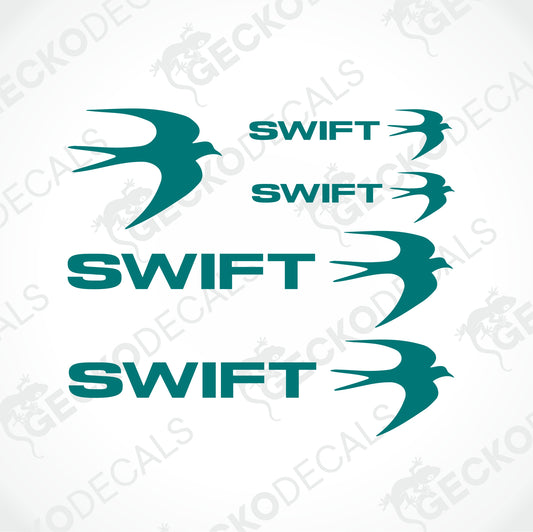 SWIFT CARAVAN LOGO SET