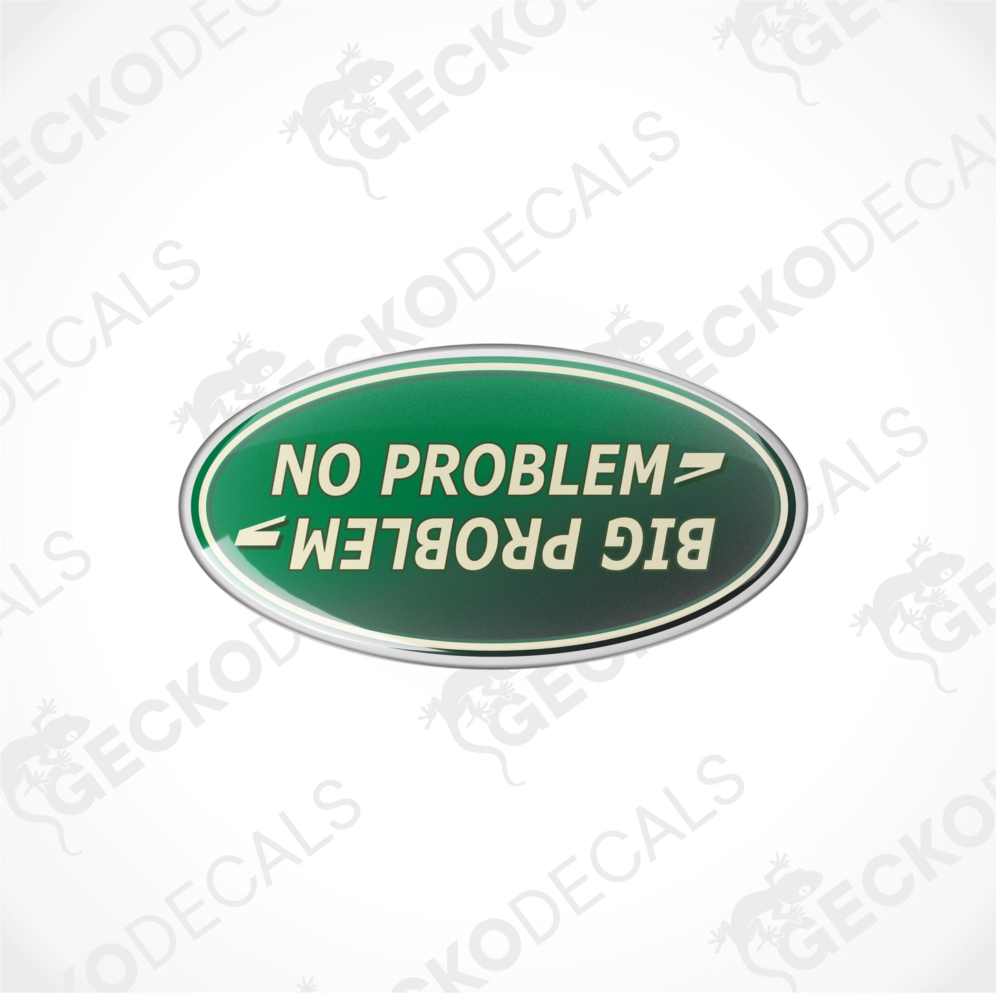 NO PROBLEM BIG PROBLEM