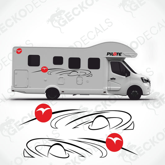 PILOTE CARAVAN DECORATION SET
