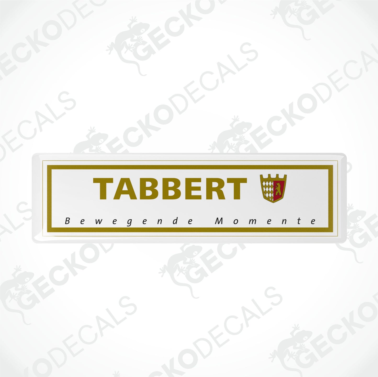 TABBERT BEWEGENDE MOMENTE EPOXY DECALS