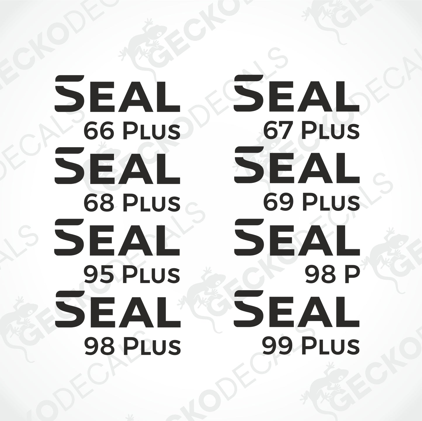 RIMOR SEAL 66 PLUS/ 67 PLUS/ 68 PLUS/ 69 PLUS/ 95 PLUS/ 98 P/ 98 PLUS/ 99PLUS