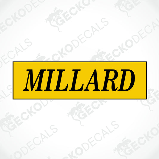 MILLARD CARAVANS