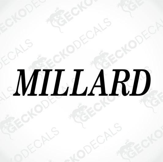 MILLARD CARAVANS