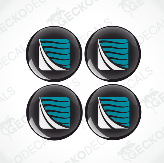 CAMEC CARAVANS WHEELS EPOXY DECALS