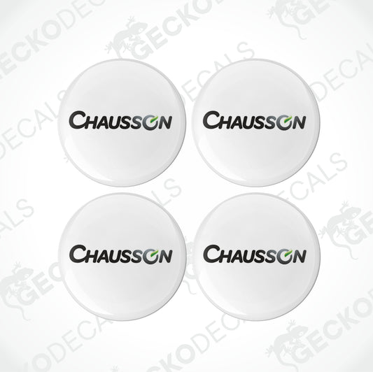 CHAUSSON CARAVANS WHEELS EPOXY DECALS