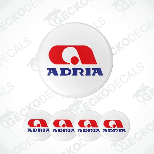 Adria logo on a white background with multiple instances of the logo.