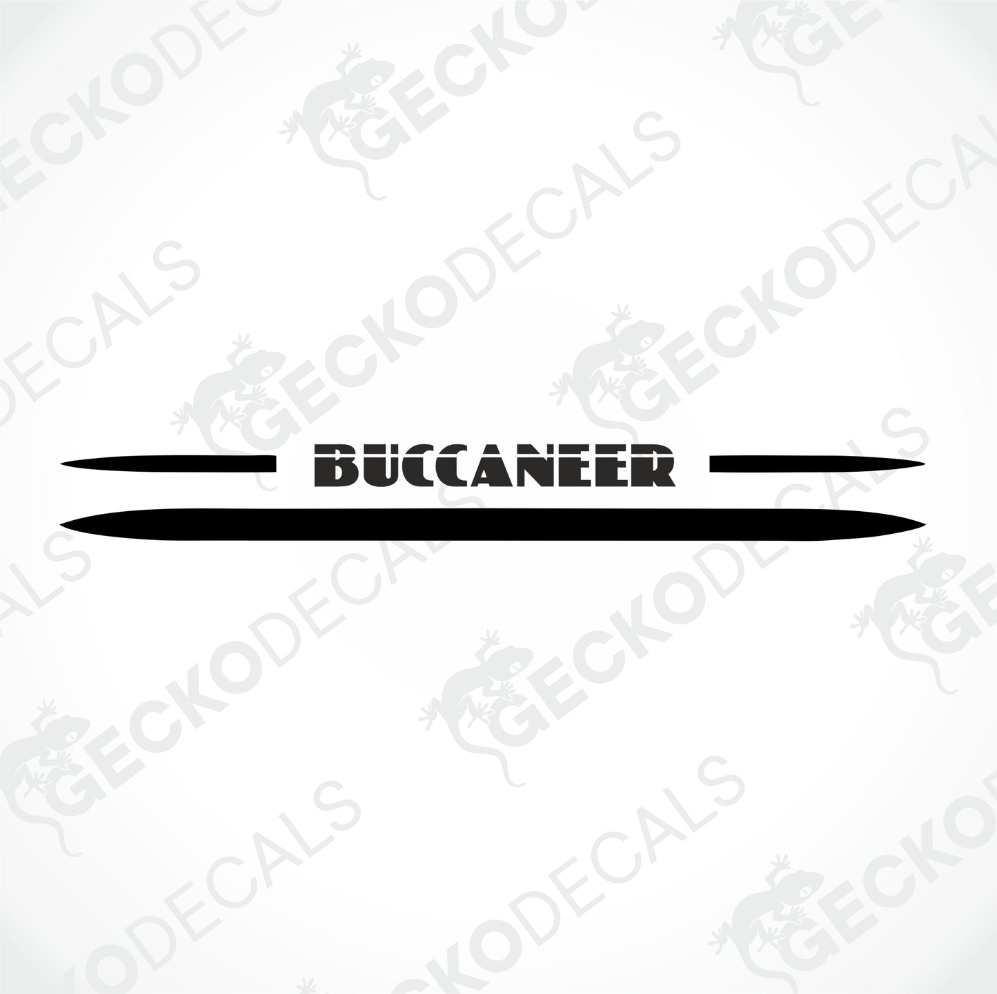 BUCCANEER BAKRE DEKAL
