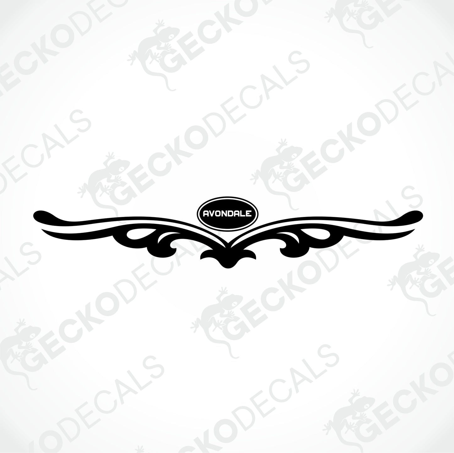 AVONDALE REAR DECAL