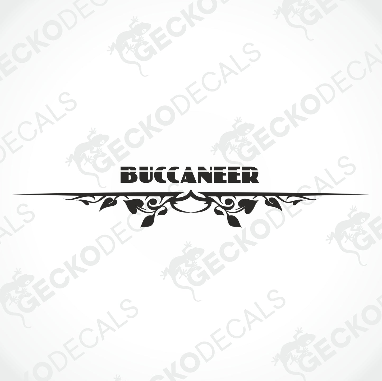 BUCCANEER REAR DECAL