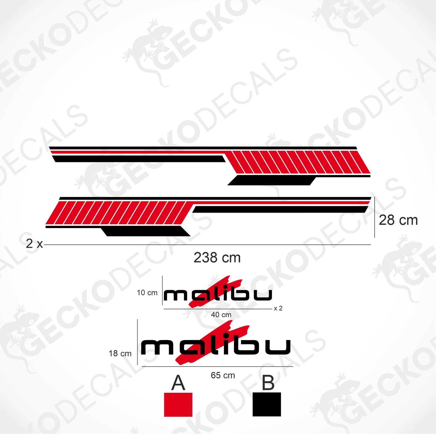 CARTHAGO MALIBU DEKORATIONSPAKET
