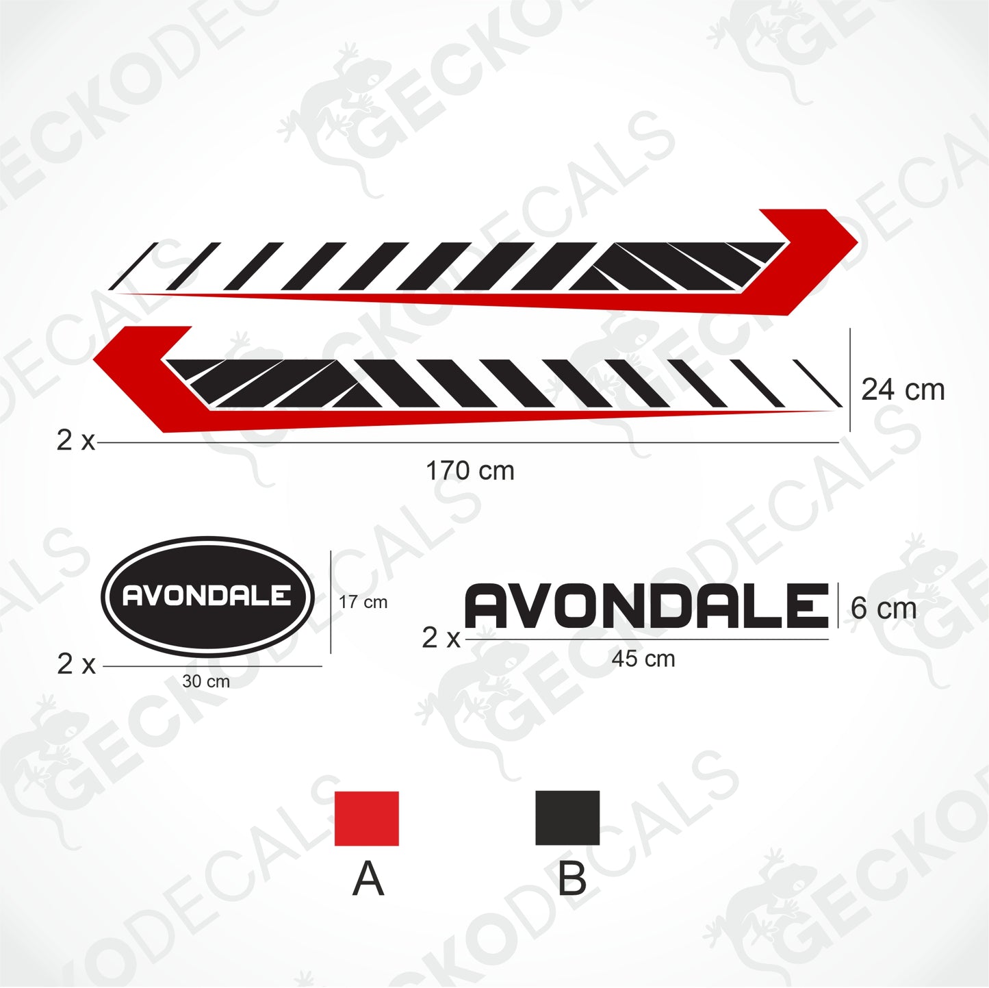 AVONDALE DEKORATIONSPAKET