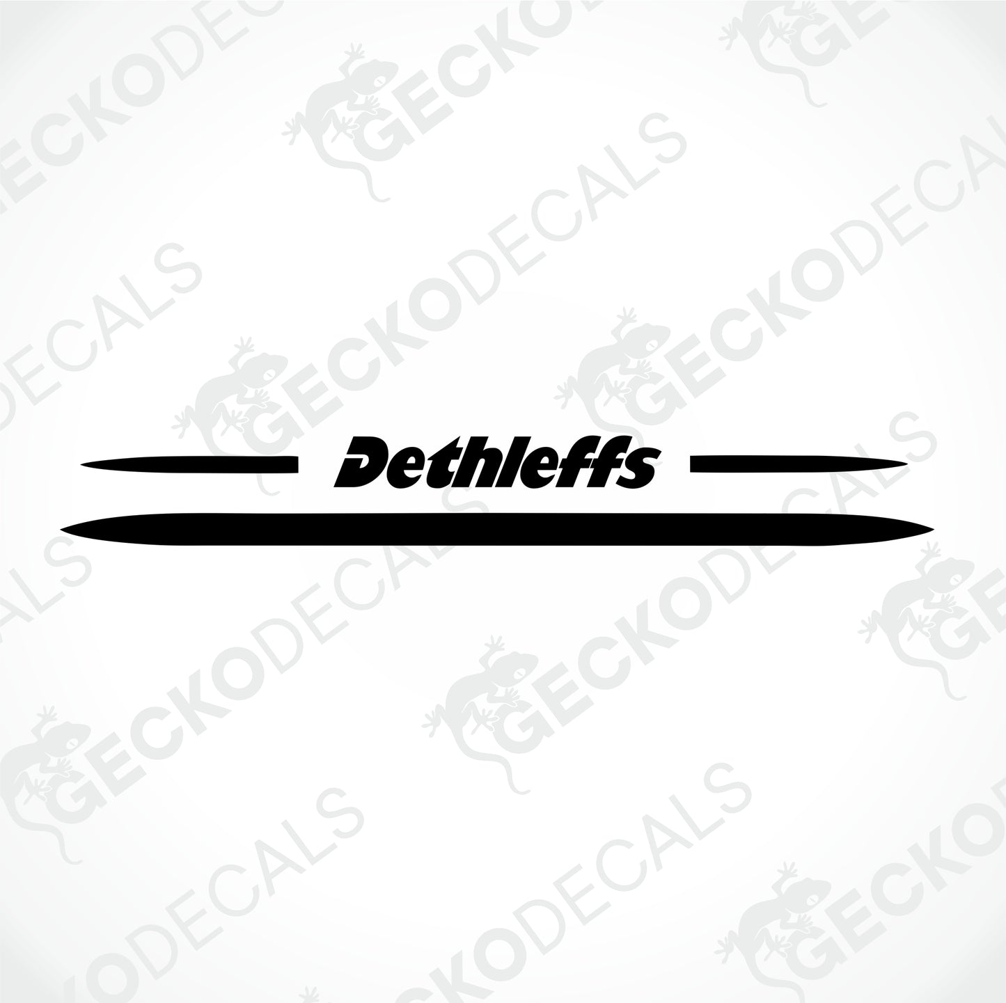 DETHLEFFS DEKAL BAK