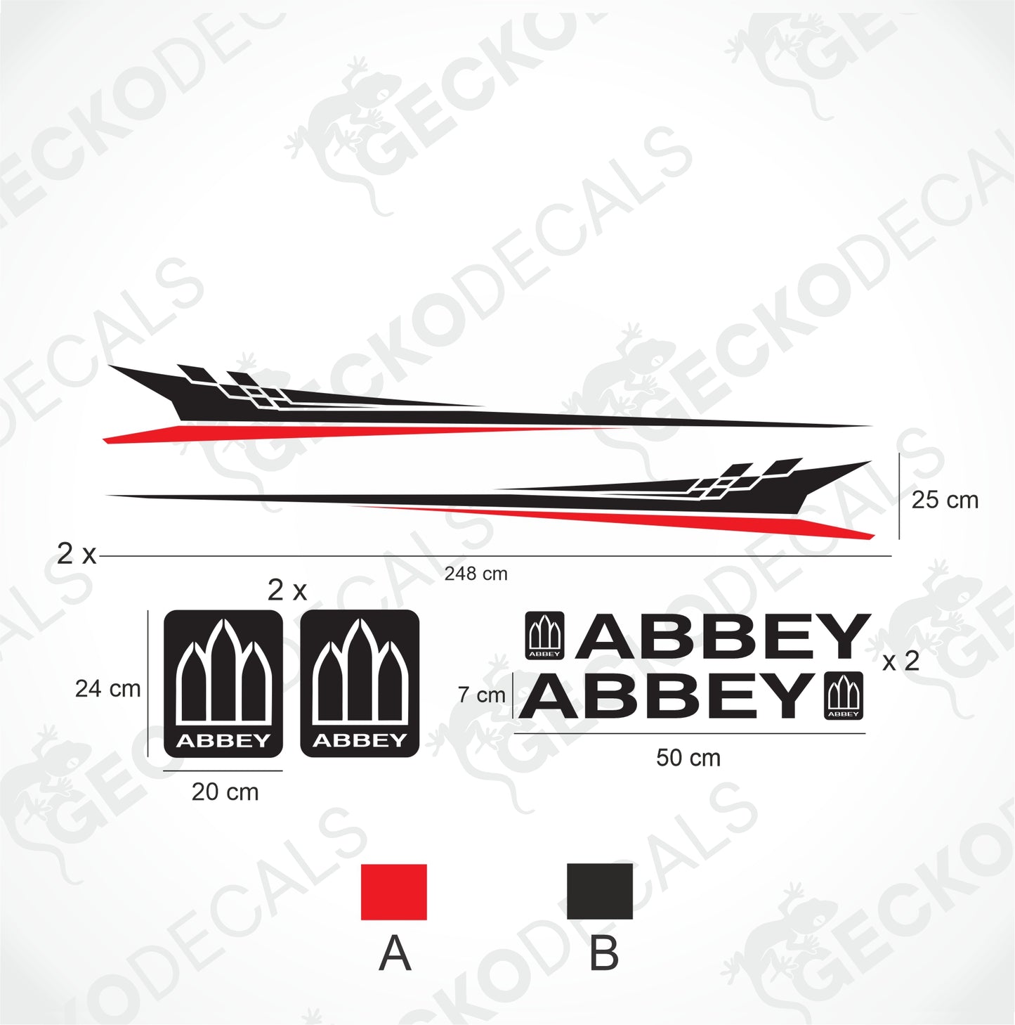 ABBEY DEKORATIONSPAKET