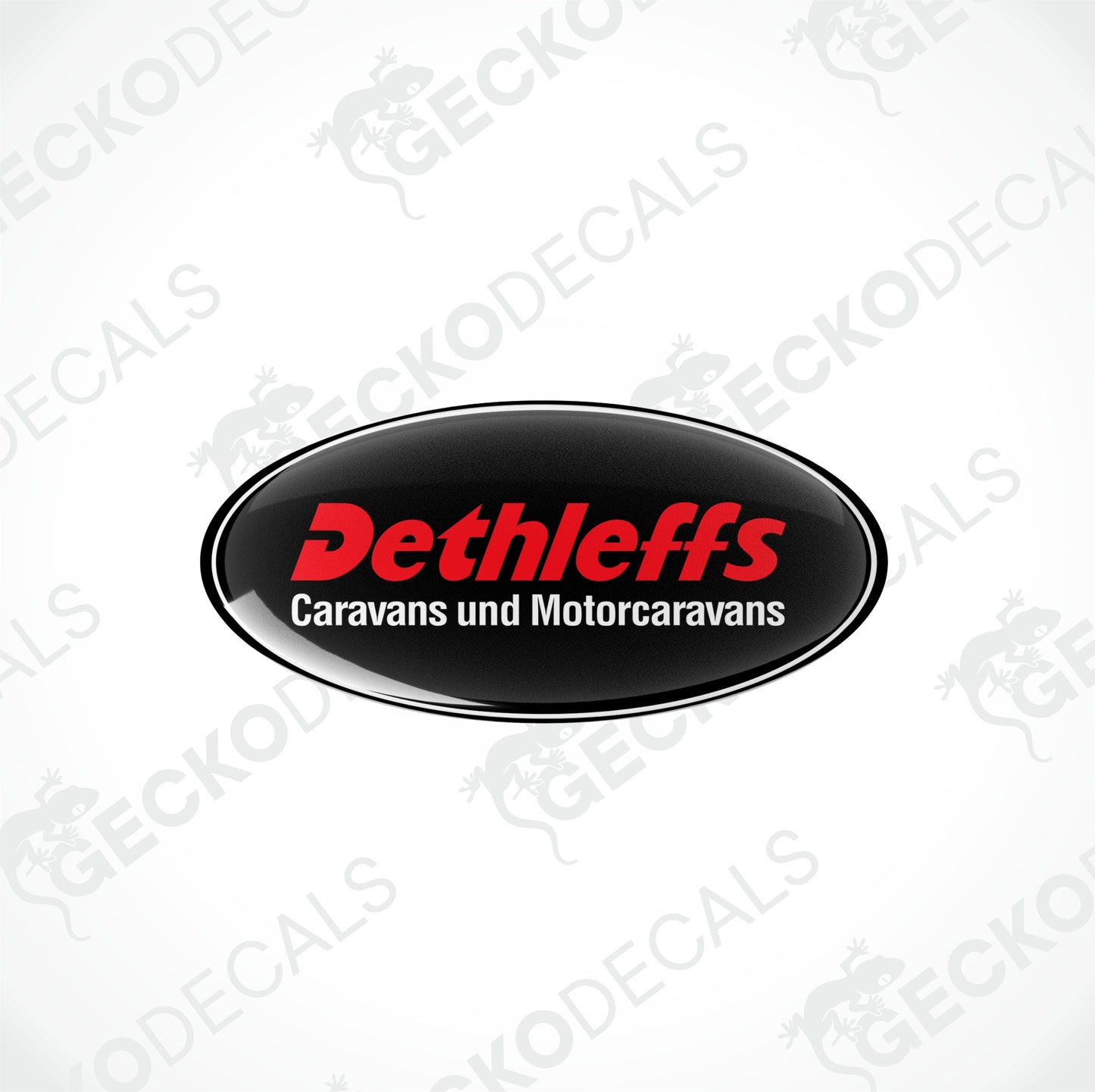 DETHLEFFS CARAVANS UND MOTORCARAVANS EPOXY DECALS