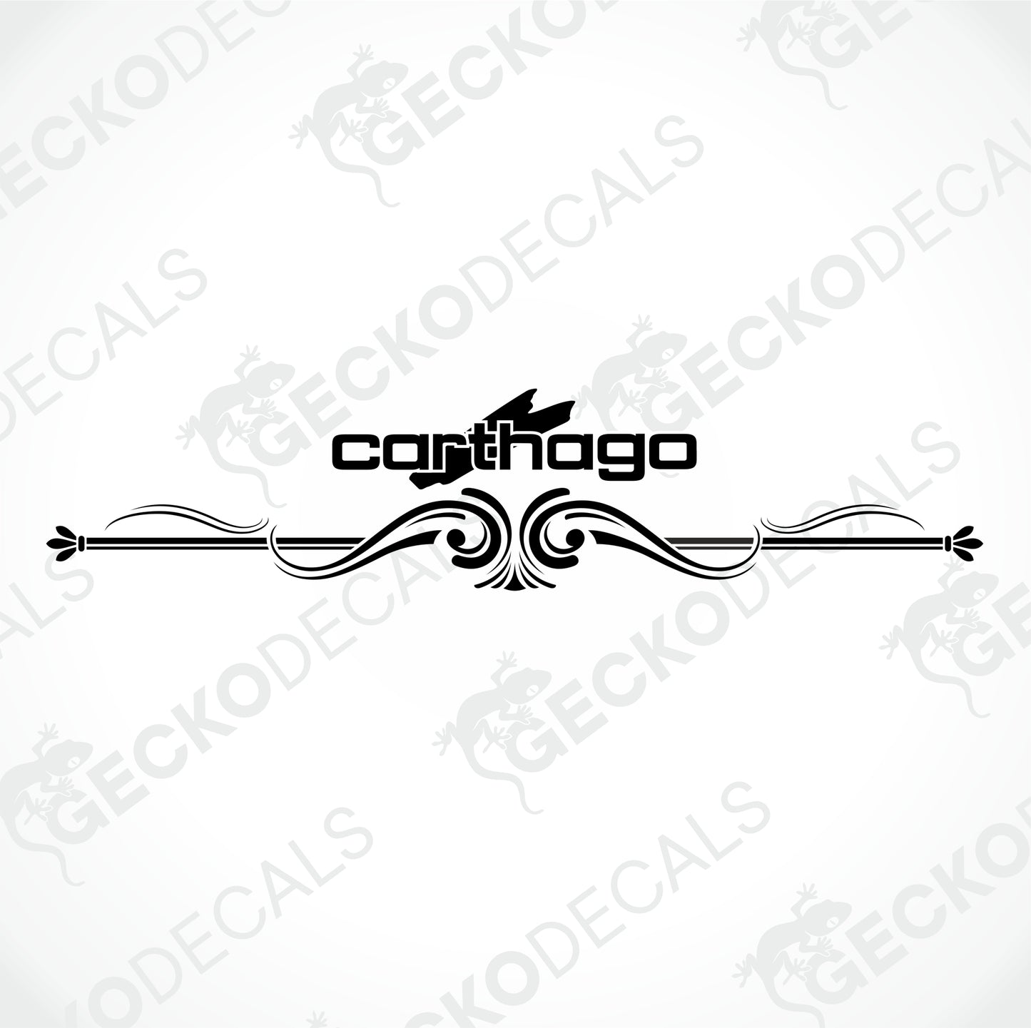 CARTHAGO REAR DECAL