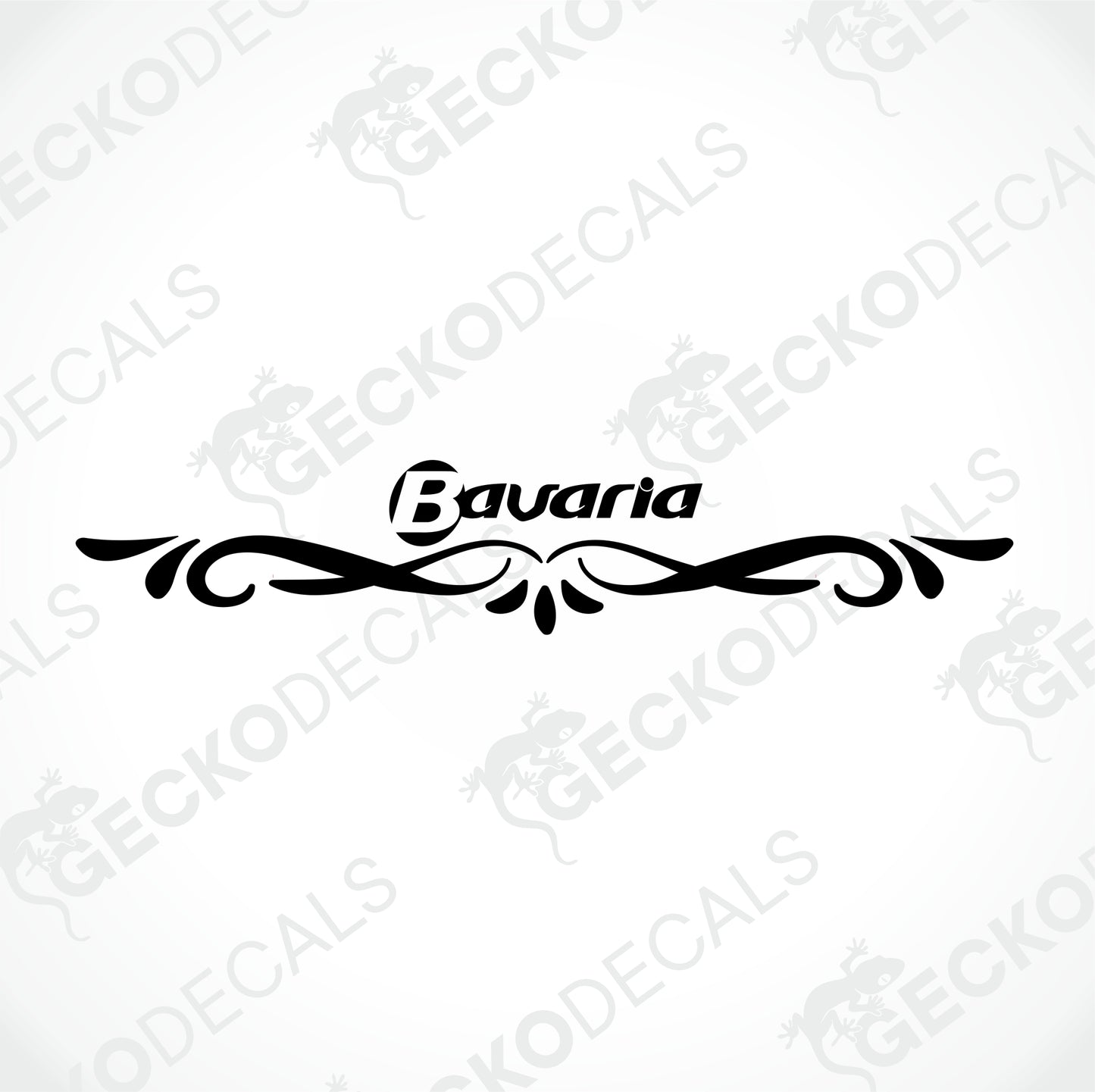 BAVARIA REAR DECAL