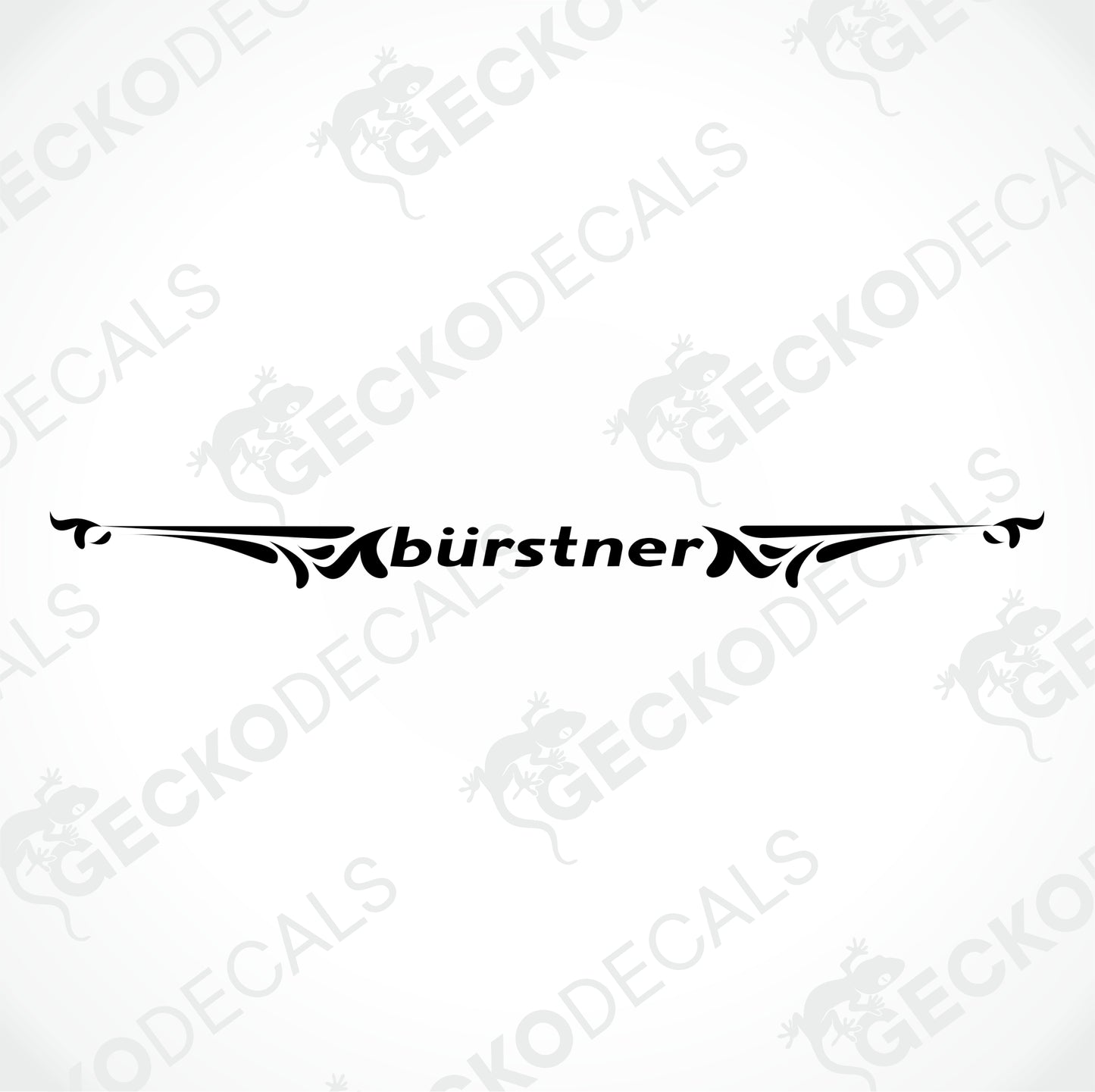 BÜRSTNER REAR DECAL
