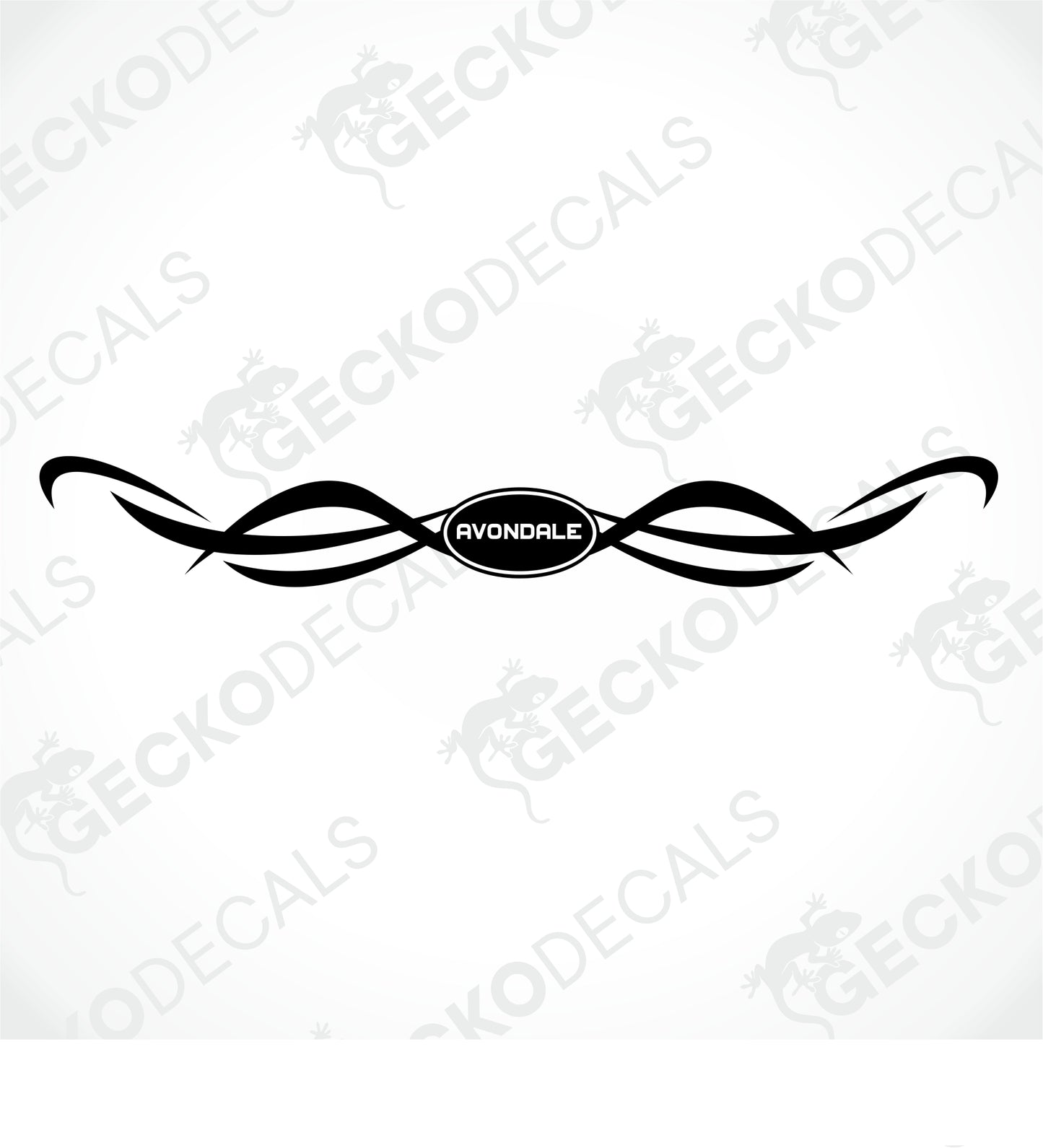 AVONDALE REAR DECAL