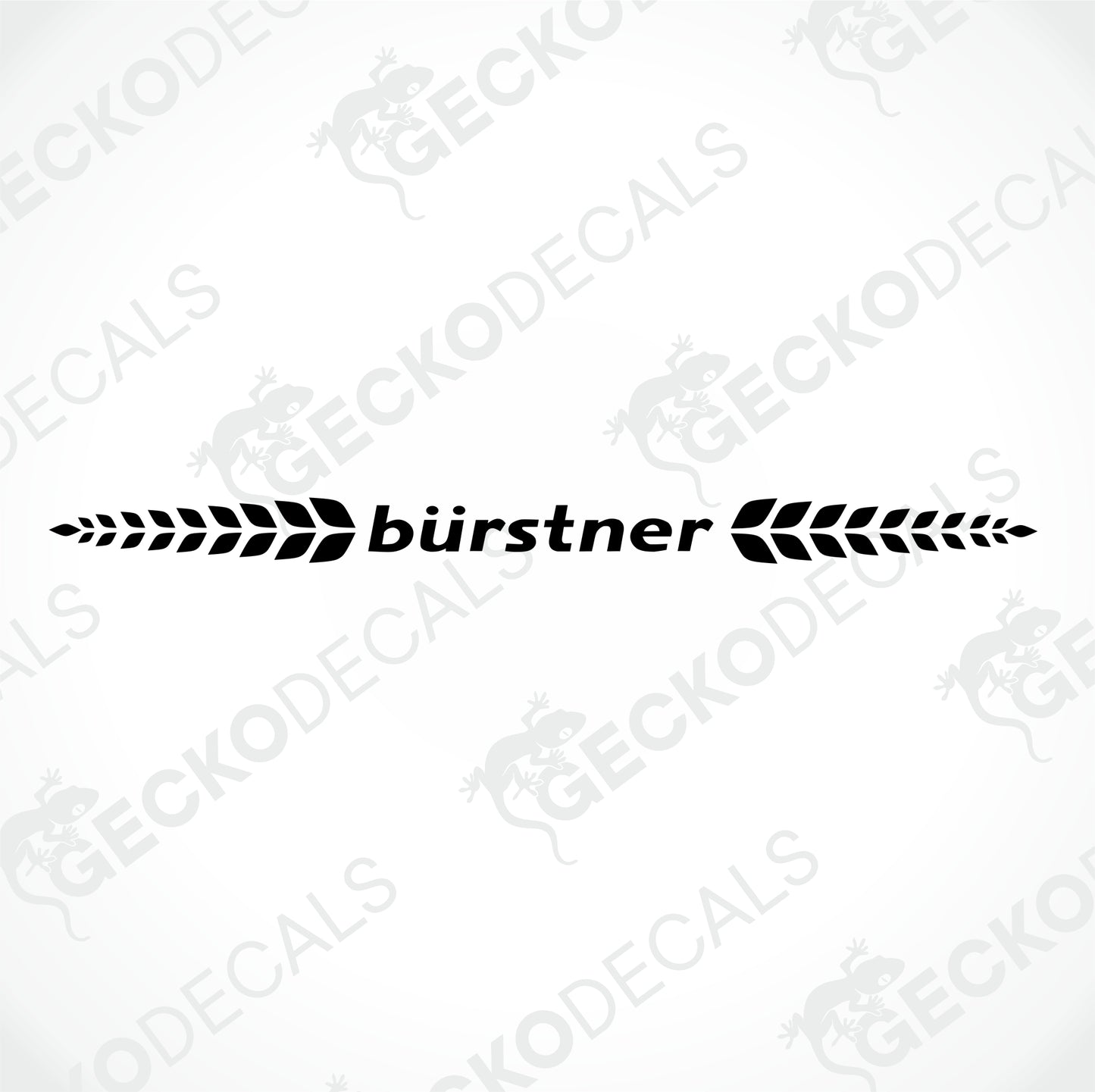 BÜRSTNER REAR DECAL