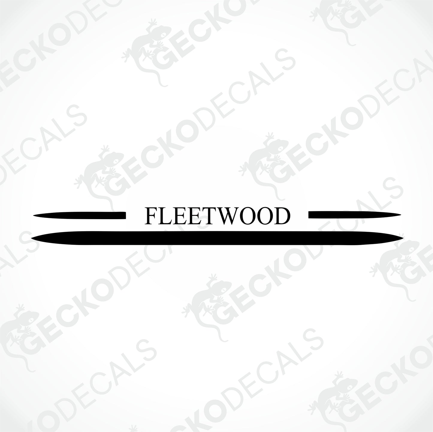 FLEETWOOD-DEKAL BAK