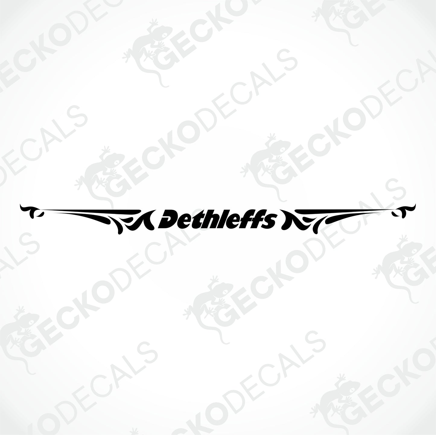 DETHLEFFS REAR DECAL