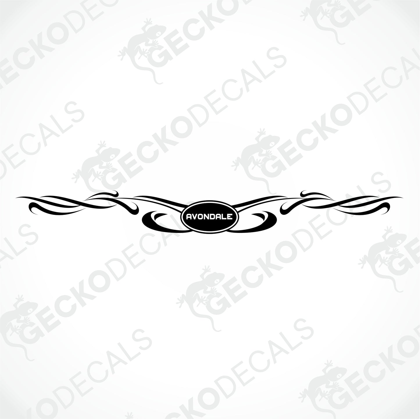 AVONDALE REAR DECAL