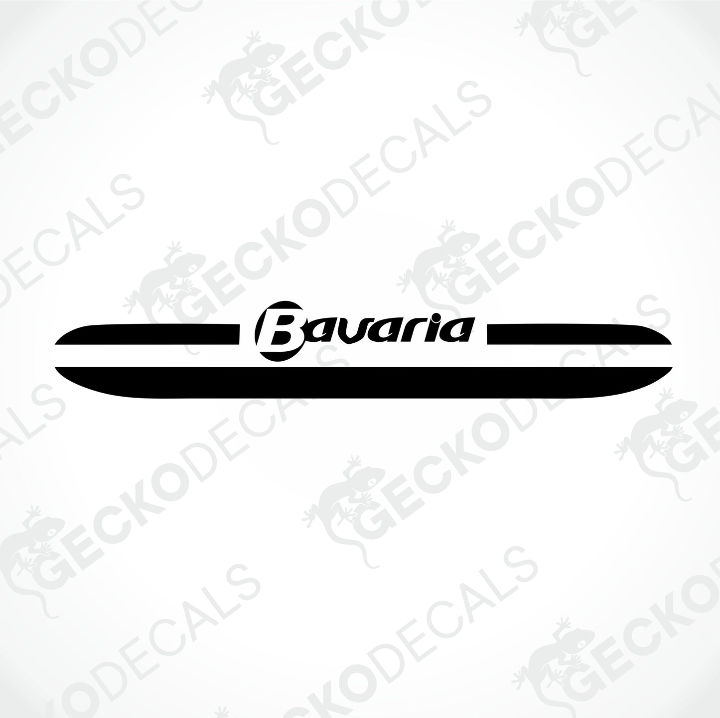 BAVARIA REAR DECAL