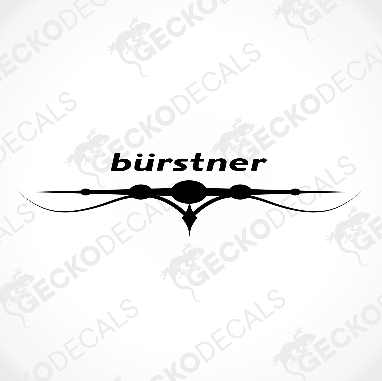 BÜRSTNER REAR DECAL
