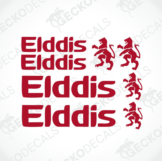 ELDDIS CARAVANS LOGO SET