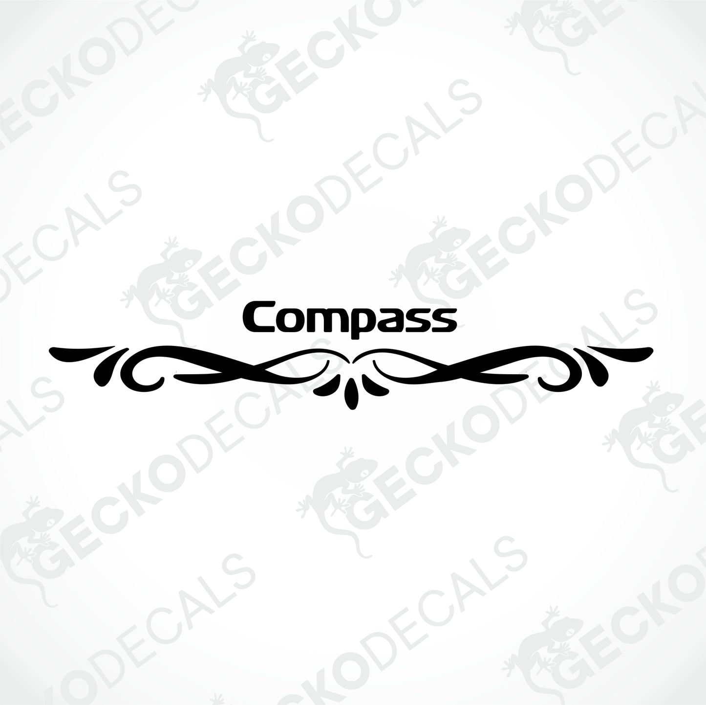 DEKAL KOMPASS BAK