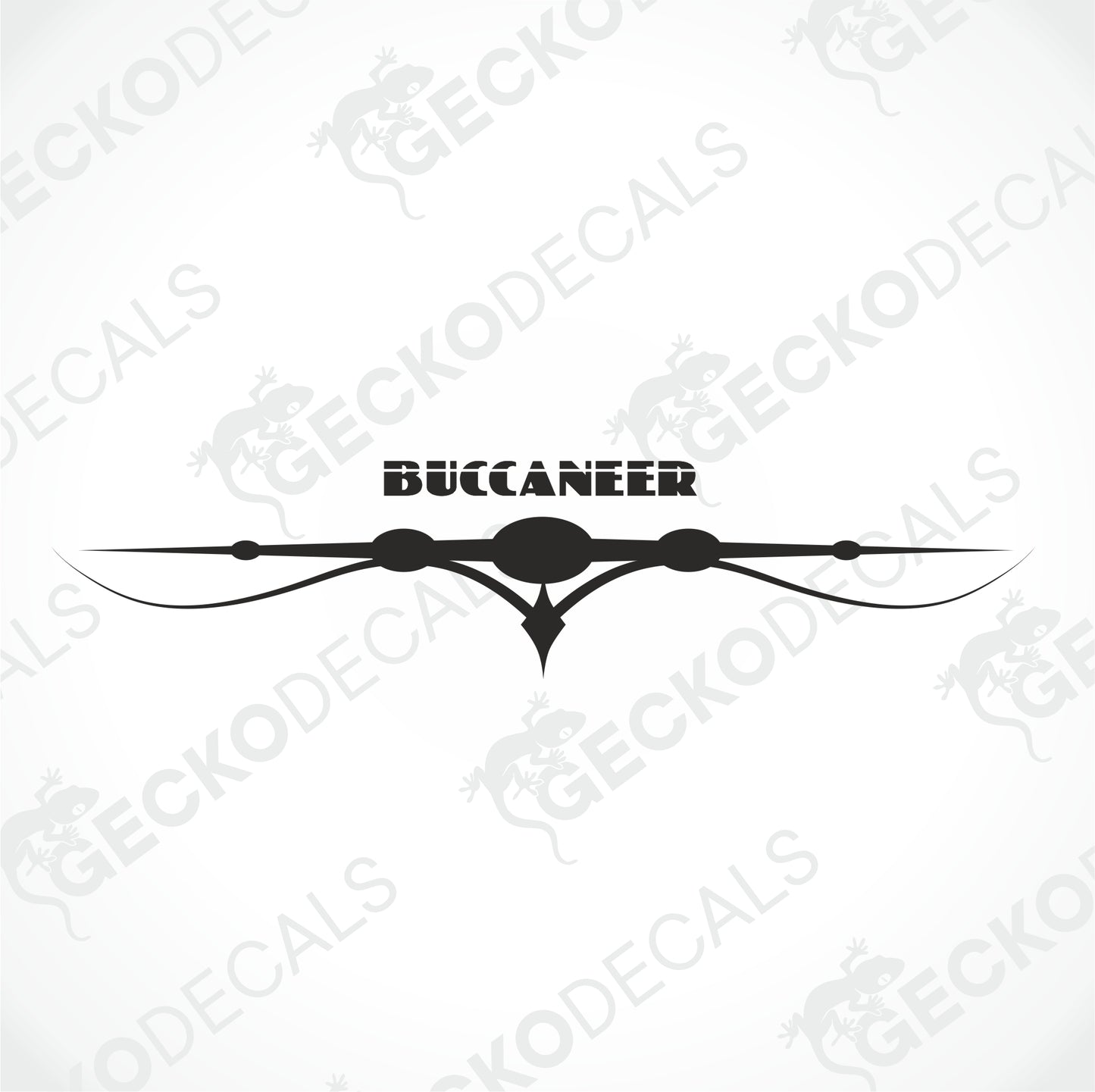 BUCCANEER REAR DECAL