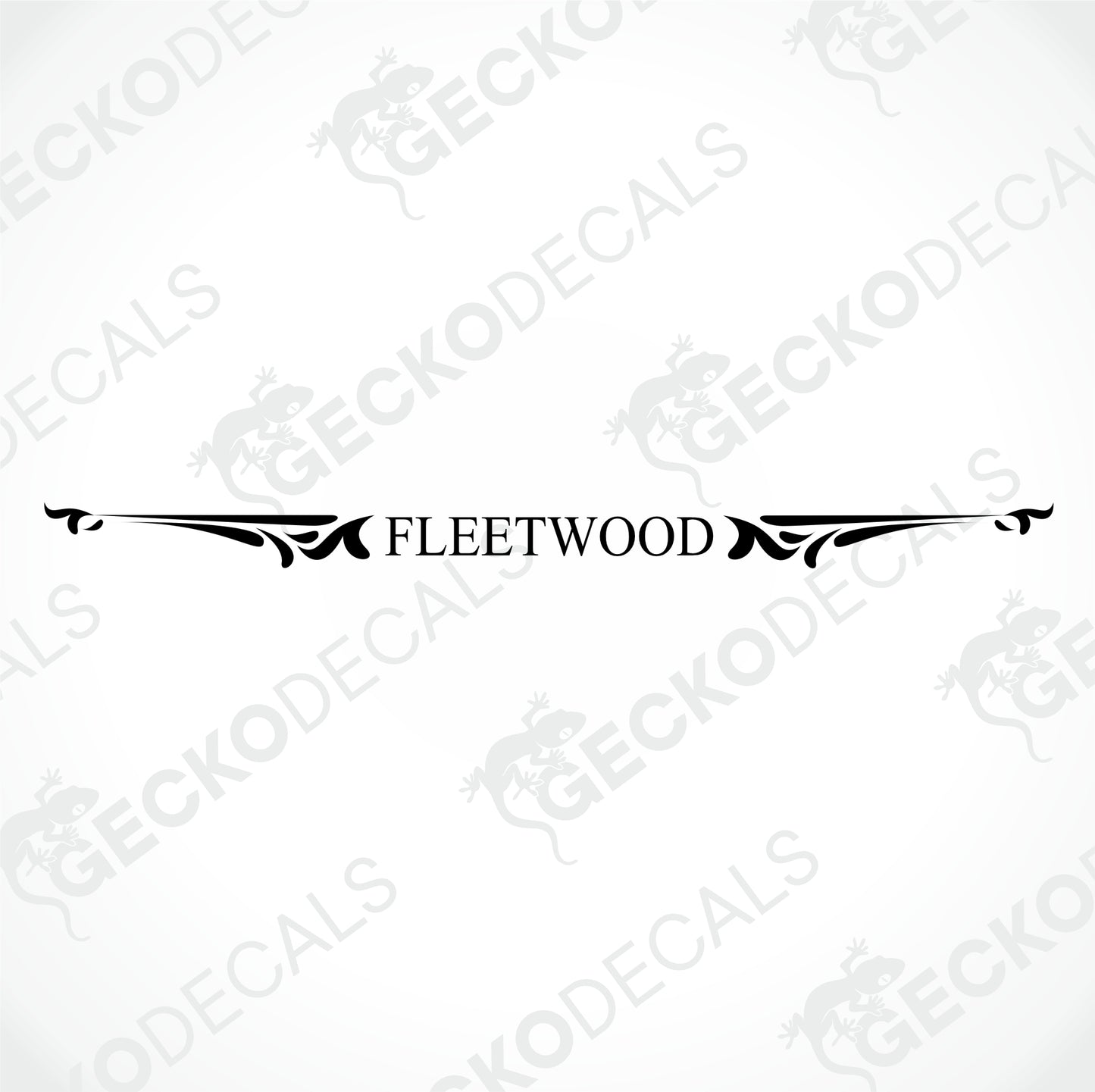 FLEETWOOD DEKAL BAK