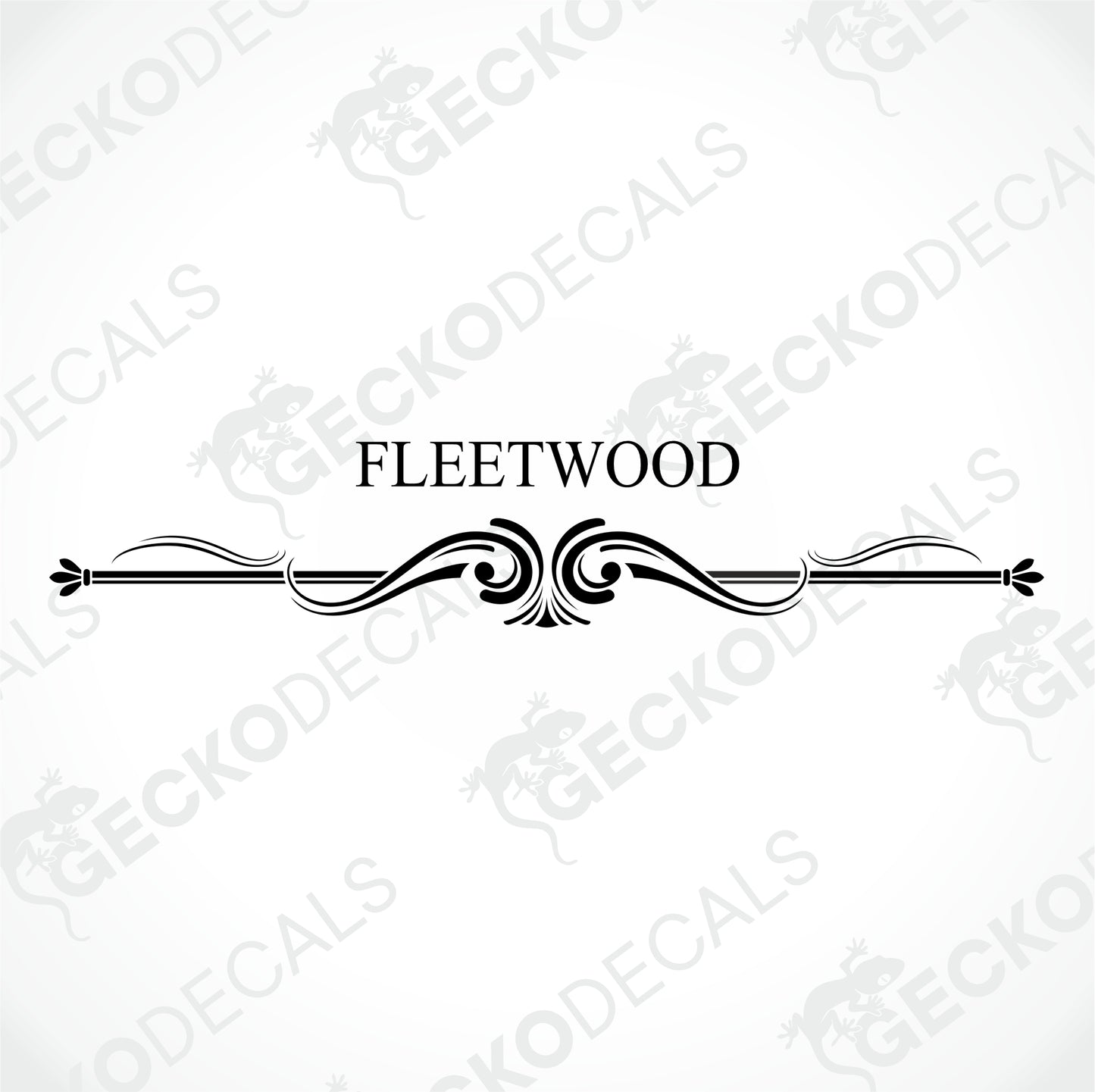FLEETWOOD-DEKAL BAK