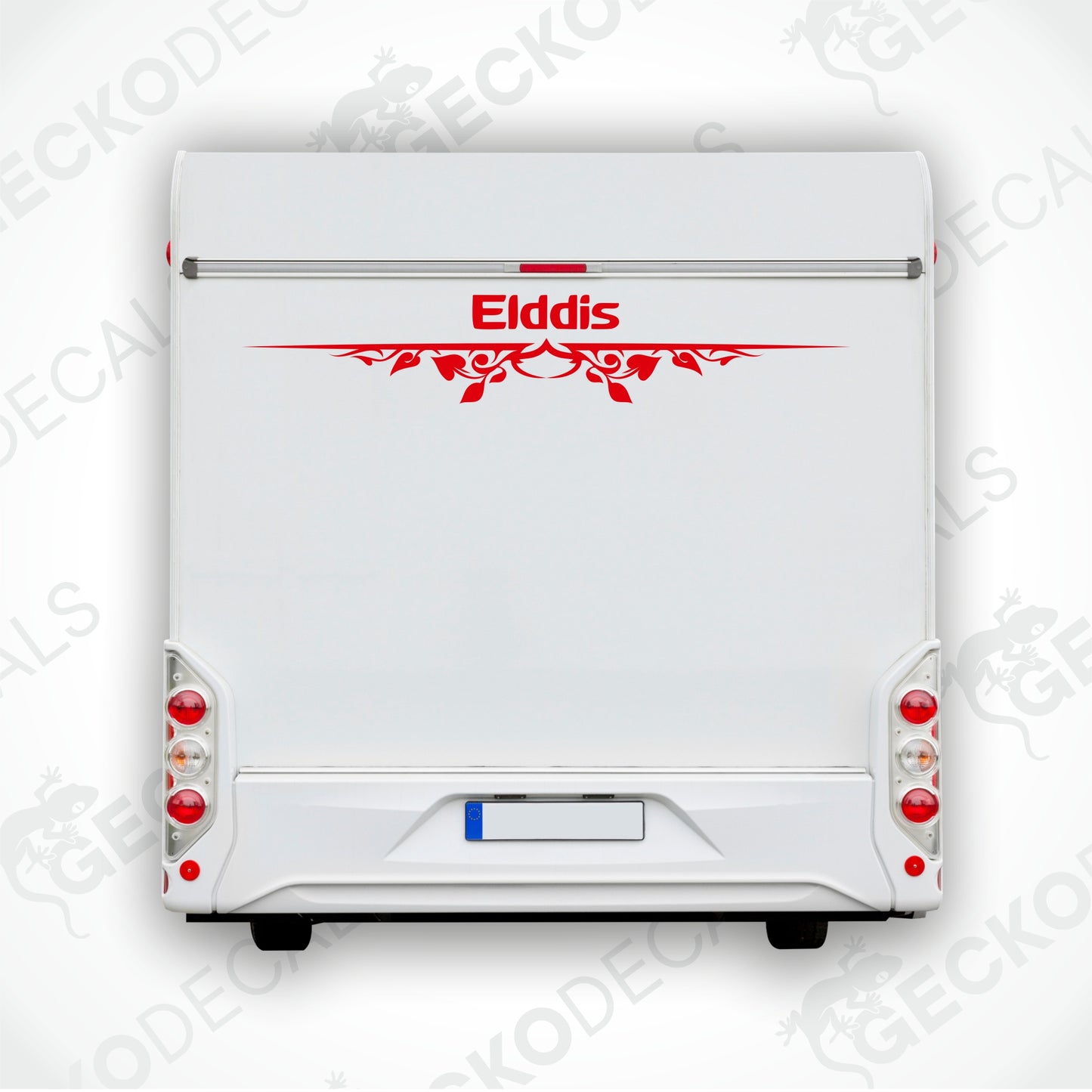 ELDDIS REAR DECAL