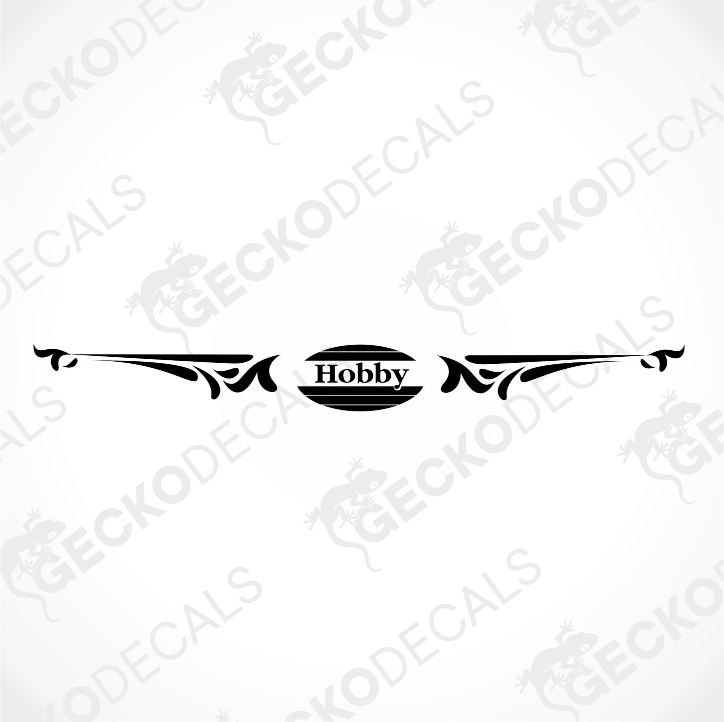 DEKAL TILL HOBBY HUSVAGN BAK