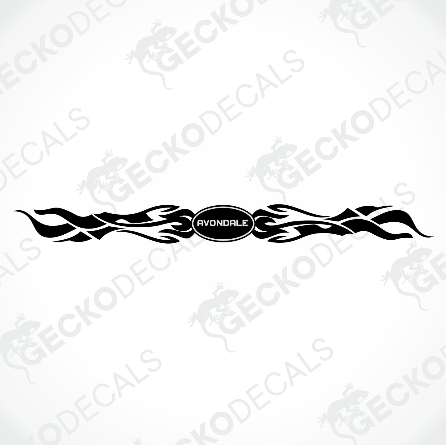AVONDALE REAR DECAL