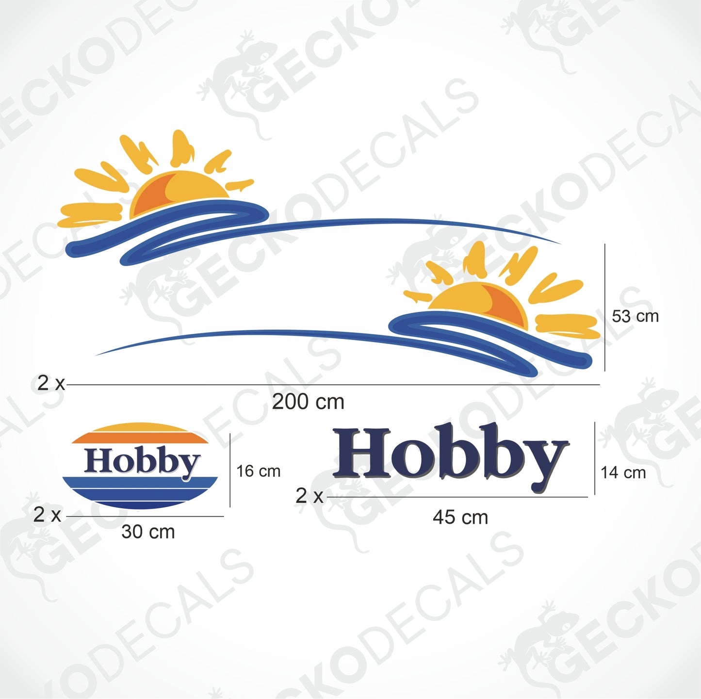 HOBBYDEKORATIONSSATS
