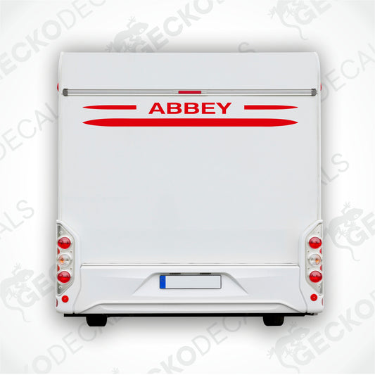ABBEY REAR DECAL