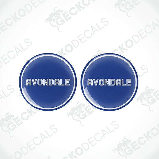 AVONDALE CARAVANS EPOXY DECALS