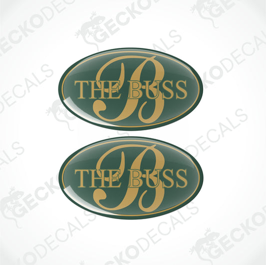 BESSACARR THE BUSS EPOXY DECALS