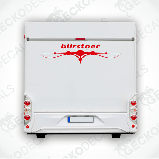 BÜRSTNER REAR DECAL