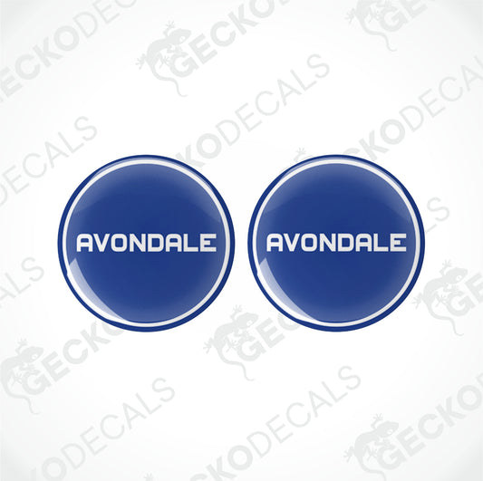 AVONDALE CARAVANS EPOXY DECALS