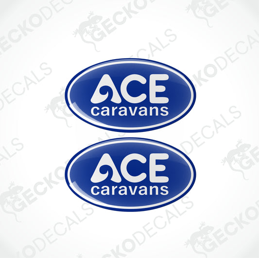 ACE CARAVANS EPOXY DECALS